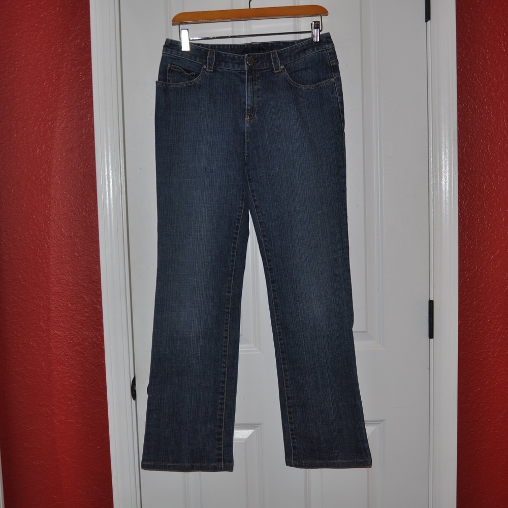 ELIE TAHARI Denim Mid-Rise Bootcut JeanS SZ 6